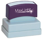 MaxLight Pre-Inked Rubber Stamp