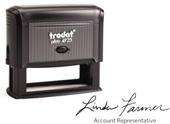 Custom Signature Stamps